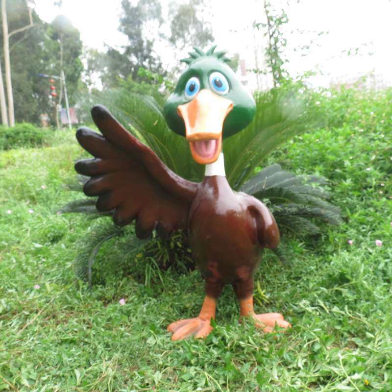 玻璃钢卡通鸭子雕塑公园商场美陈游乐园景观卡通雕塑可爱鸭子摆件,农机/农具/农膜,割灌机/割草机/油锯,淘宝优惠券,粉丝福利购,淘宝优惠卷
