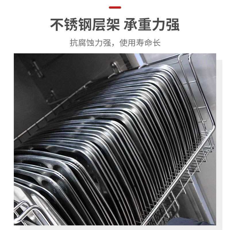 邦祥ML-3/2/1消毒柜商用高温热风循环食堂餐盘碗柜不锈钢消毒柜