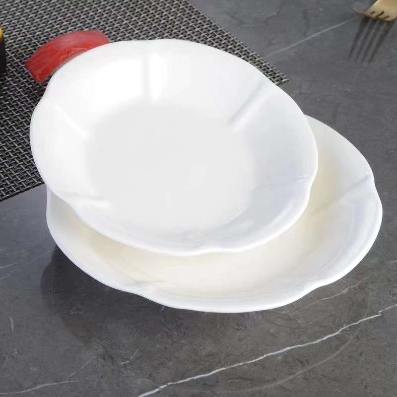 创意个性盘子菜盘家用陶瓷异形状网红饭店餐厅商用餐具酒店冷菜盘