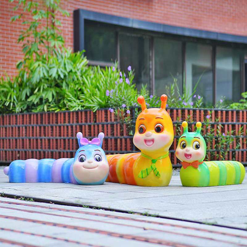 户外公园林卡通毛毛虫雕塑幼儿园社区庭院玻璃纤维坐凳美陈装饰摆,农机/农具/农膜,割灌机/割草机/油锯,淘宝优惠券,粉丝福利购,淘宝优惠卷