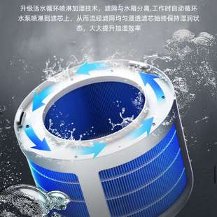 亚都（YADU）无雾加湿器大容量大雾量智能恒湿负离子净化除菌版