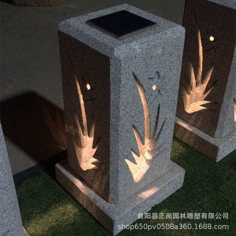 太阳能石灯仿古做旧石雕庭院公园草坪照明石灯笼地灯别墅摆件石料,农机/农具/农膜,割灌机/割草机/油锯,淘宝优惠券,粉丝福利购,淘宝优惠卷