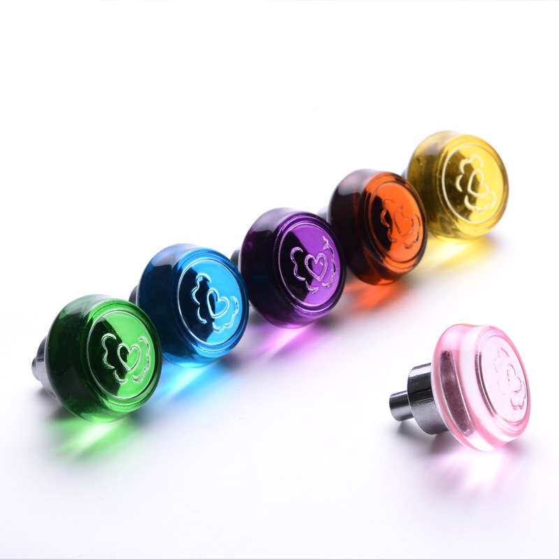 欧式透明水晶拉手抽屉单孔爱心把手现代简约家具橱柜衣柜门小拉手