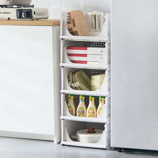 衣柜收纳分层抽屉式收纳箱子大容量家用储物盒内置衣物整理分隔板