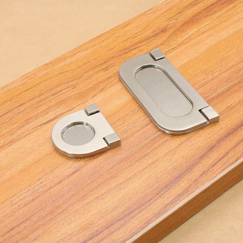 欧式隐形衣柜门把手抽屉暗藏平拉手嵌入式现代简约柜子榻榻米拉环