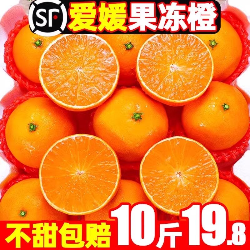 正宗四川爱媛38号果冻橙新鲜水果手剥甜橙子柑橘整箱10斤礼盒顺丰,水产肉类/新鲜蔬果/熟食,橙,淘宝优惠券,粉丝福利购,淘宝优惠卷
