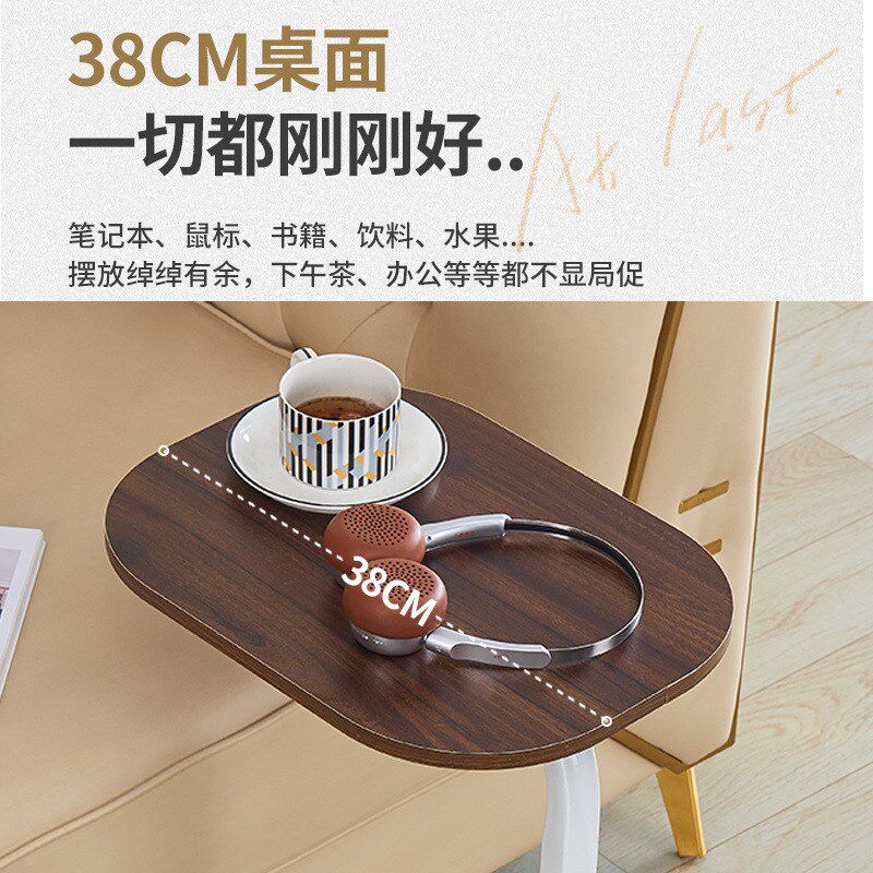 现货速发简易家具床边椭圆小茶几家用沙发客厅几可移动台卧室小桌