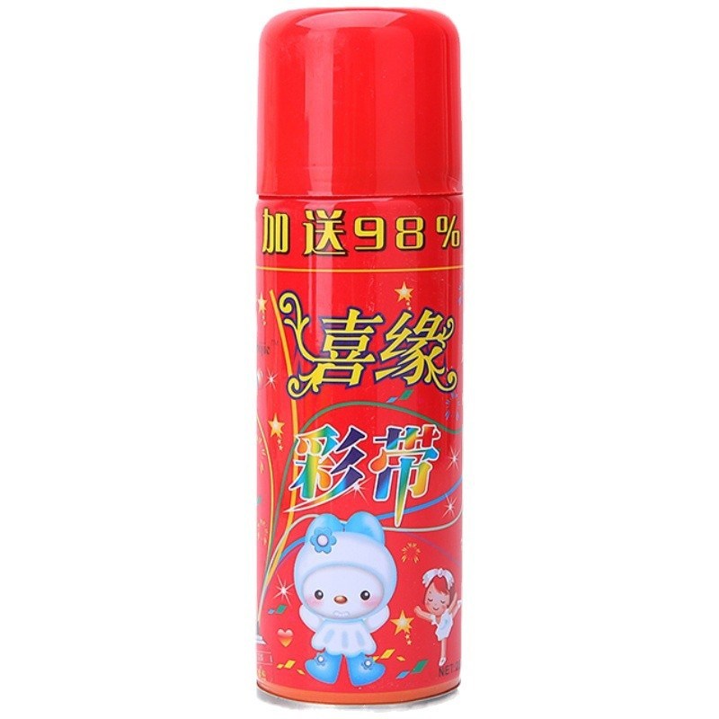 现货速发结婚用品大全婚庆喷彩婚礼道具喷飞雪彩带活动庆典彩喷雪