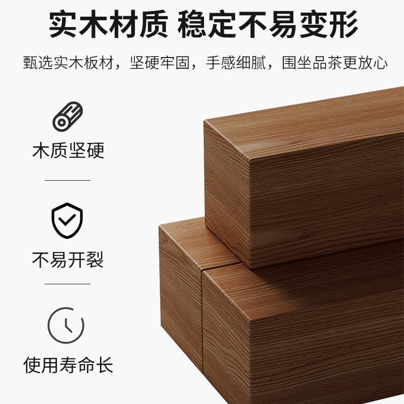 速发餐桌家用小户型吃饭桌子简约客厅长方形餐桌椅组合商用饭店桌