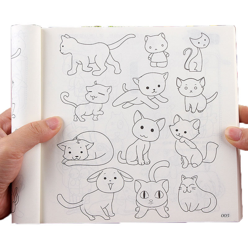 速发儿童简笔画大全宝宝入门学画画小学生七岁孩画画自学启蒙简易