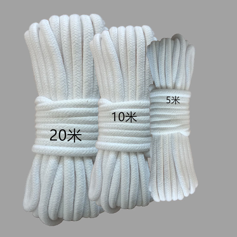 速发绳黄的绳子绳艺自缚绳束缚打结有趣黑棉绳长绳仿麻绳10米