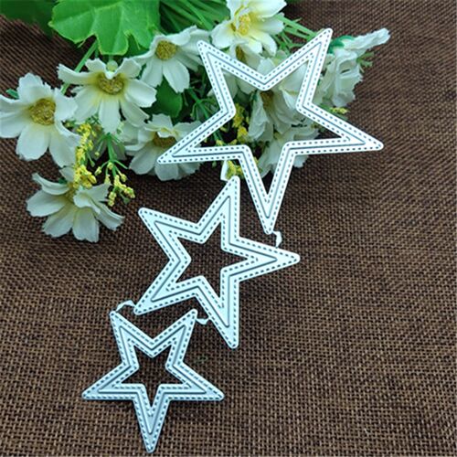 极速3pcs/Set star suit Metal Cutting Dies Stencils For DIY S