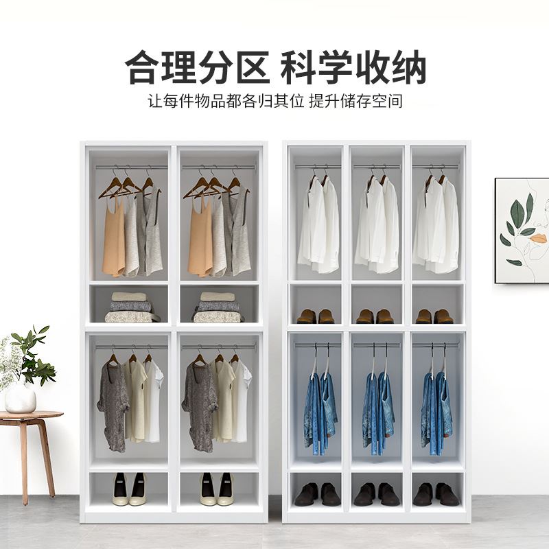 彩色更衣柜员工浴室收纳柜感应锁寄存柜健身房铁皮衣柜钢制置物柜