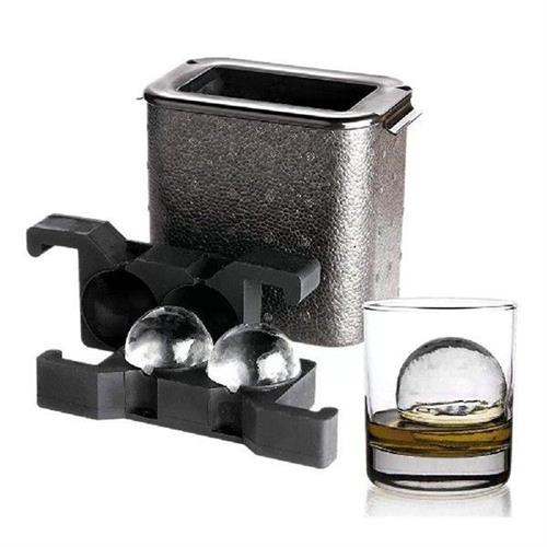 3D Clear Ice Ball Maker Ice Cube Maker Round Ball Mold