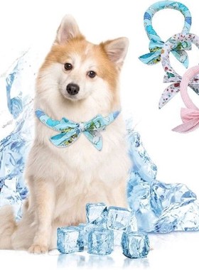 Summer Heatstroke Dog Cooling Collar Pet Dog Cooling Bandana