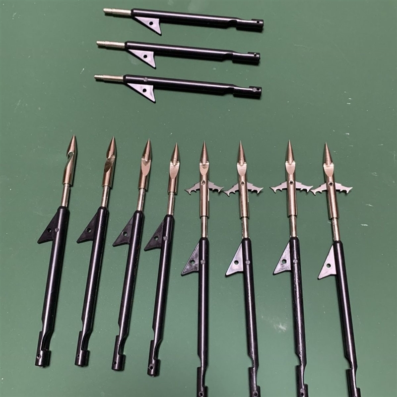 极速新款鱼竿专用鱼镖飞鲨镖头黑鲨射鱼标远射子弹标深海鱼镖