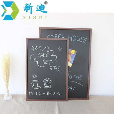 Magnetic 5070cm BlackBoard MDF Wood Frame ChalkBoard Free A
