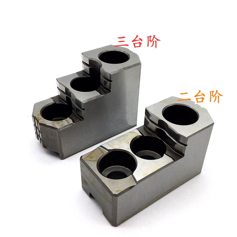 台湾标准液压硬爪强力油压卡爪数控车床5-15寸中空实三爪卡盘配件