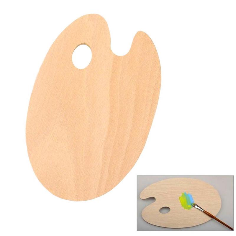 1 Pc Paint Tray Palette Art Supplies Watercolor Oval Paintin