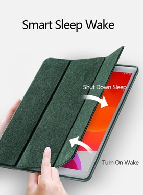 For iPad Pro 2017 10.5 Case iPad Air 3 2019 Case Alcantara