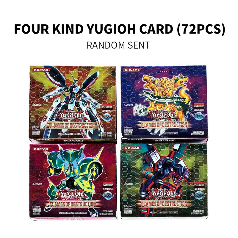 72pcs/set Yugioh Cards Shadow Specters Look for The Legendar