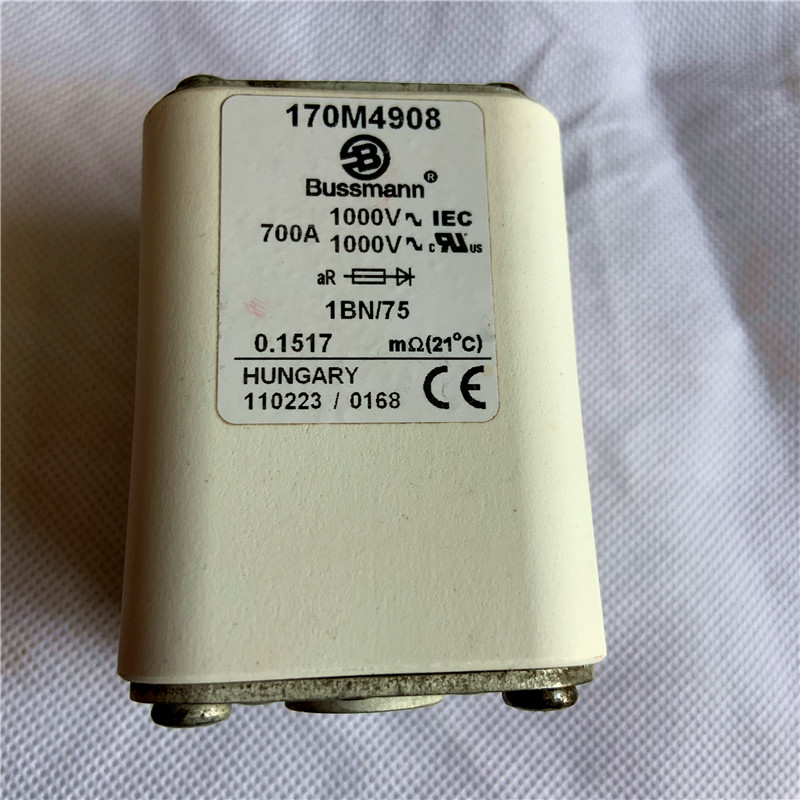 170M4908保险丝700A  1000V快速熔断器ABB整流单元快融保险丝