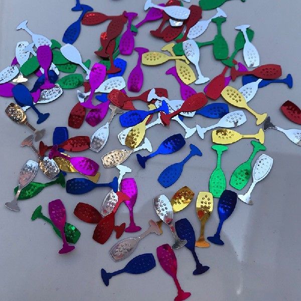 Colorful Sequins Birthday Party Confetti Star Baby Shower