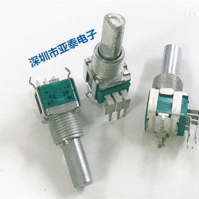 ALPS阿尔卑斯RK09型精密电位器B50K双联轴20MM长RK09L124000Z