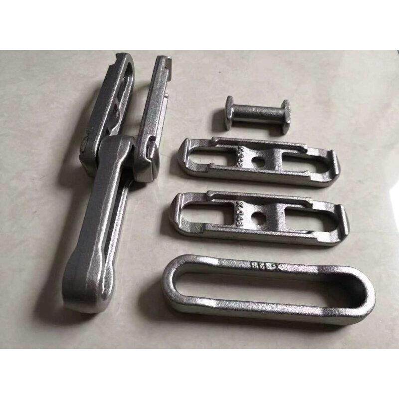 新款悬挂输送工业传动链条XT80100160模锻开式滑架配件喷塑喷漆款