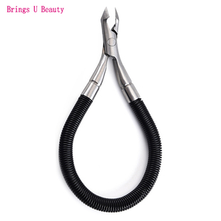 Grip &amp Snip Spiral Spring Cuticle Trimmer Nippers Cleane