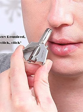 Kalatic Manual Nose & Ear Hair Trimmer (No Batteries Require