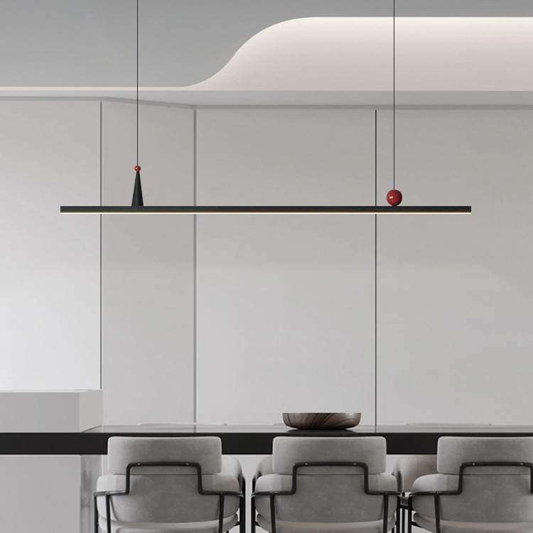 设计师高级餐厅吊灯现代简约一字长条餐桌吧台灯极简酒店前台灯具,纺织面料/辅料/配套,纺织机械配件,淘宝优惠券,粉丝福利购,淘宝优惠卷