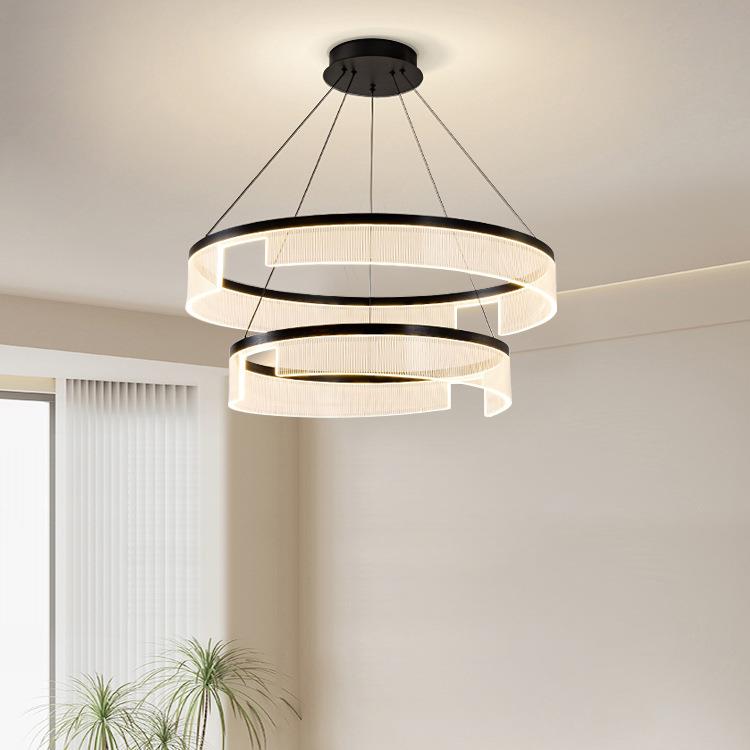 餐厅吊灯现代简约大气北欧网红ins风书房间卧室创意吊灯中山灯具