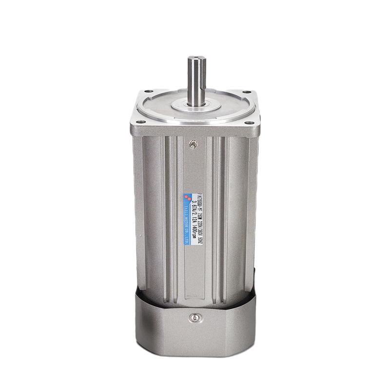 台力380V交流h齿轮减速光轴电机单相220V调速光轴电机6W120W250W