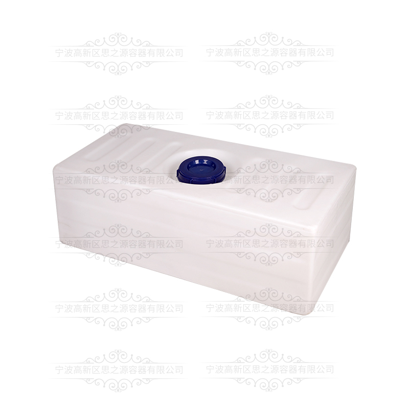 长方形液体灰水罐150qL运输扁水箱卧式窄水桶设备配套内置扁平内