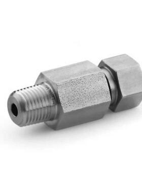 世伟洛克SS-8FK0-1-8不锈钢中压卡套外螺纹接头1/2 in.1/2 in.