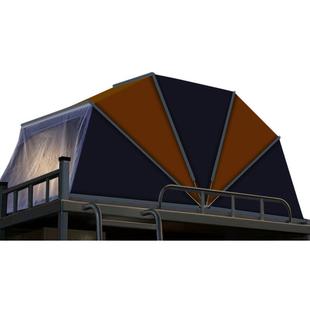 保暖eNl免安装 蚊帐可折叠学生宿舍强遮光户外露营遮阳防蚊遮光帐