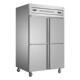 四门商用冰箱烘焙厨房餐饮冷藏冷冻冰柜立式 不锈钢冷柜大容量