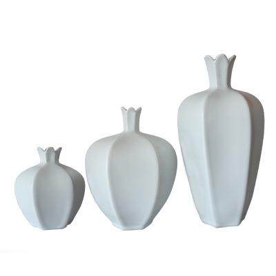 新中式创意石榴陶瓷花瓶花插摆件样板房售楼处茶楼餐厅客厅软装,橡塑材料及制品,工业陶瓷,淘宝优惠券,粉丝福利购,淘宝优惠卷