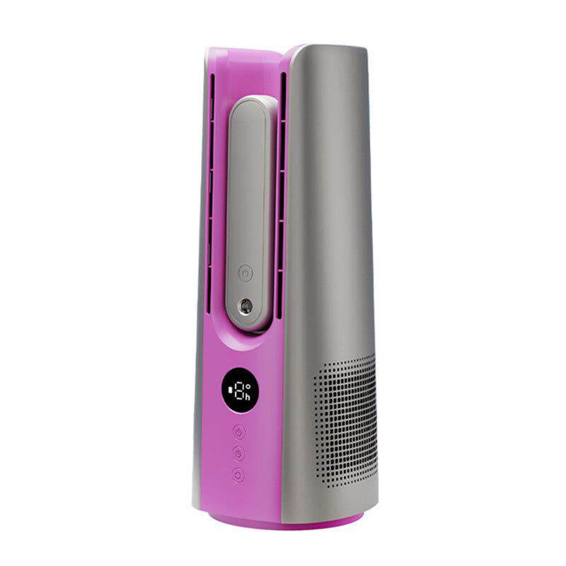 叶喷雾桌面风扇2025新款迷你冷风办公加湿降温空调循环风扇