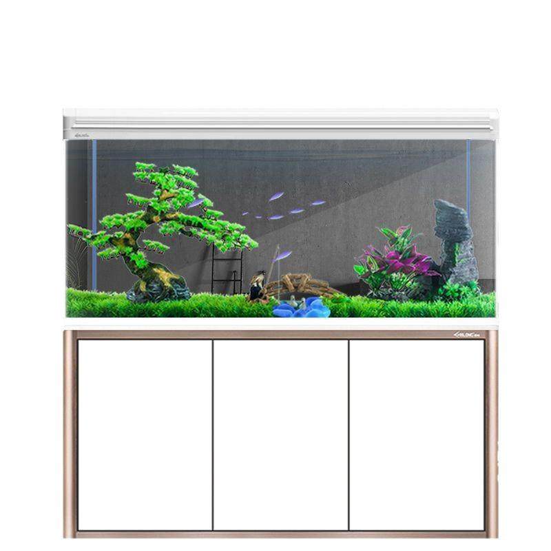 鱼缸水族箱大中小型客厅家用玻璃懒人免换水生态带底柜落地金鱼缸,宠物/宠物食品及用品,桌面缸,淘宝优惠券,粉丝福利购,淘宝优惠卷