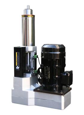 74气动钻孔动力头伺服打孔攻丝机自动功牙机数控钻攻92控制双伺服