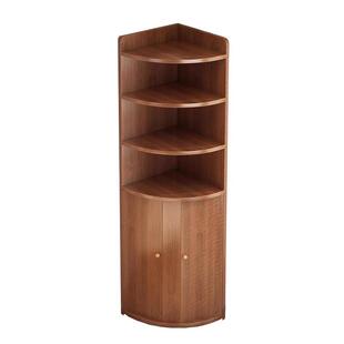 角柜墙角三角轻奢高级感中古风拐角卧室置物架客厅转角靠墙收纳柜