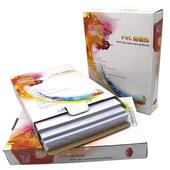 免层压PVC激光打印证卡材料打印料0.15mm中料0.46mm过塑证卡小A4