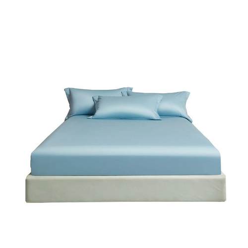 100支天丝床笠单件夏季凉感冰丝床罩三件套床垫保护罩床单套全