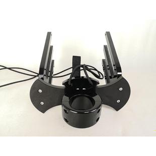 游艇船舶铝制滑水板冲浪板存放支架固定架表面喷黑340 210mm 300