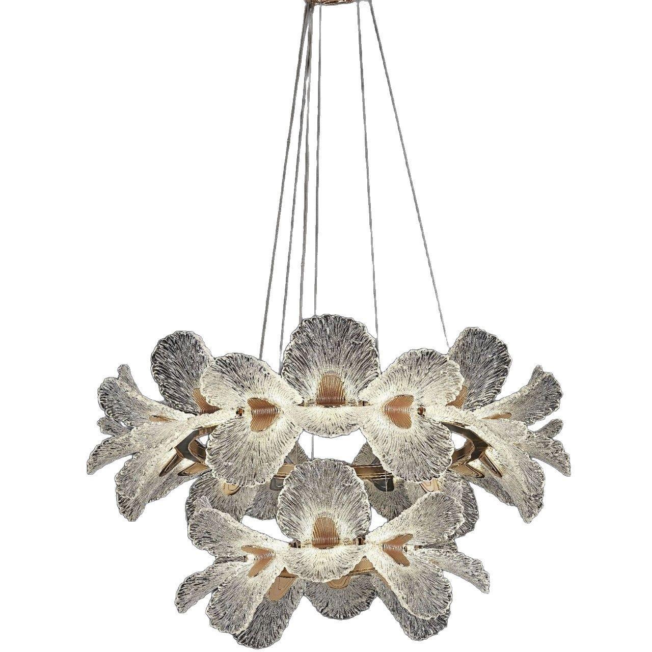 客璃厅吊灯紫现花荆法式46902餐厅灯高级感风格代简约琉吊灯厂