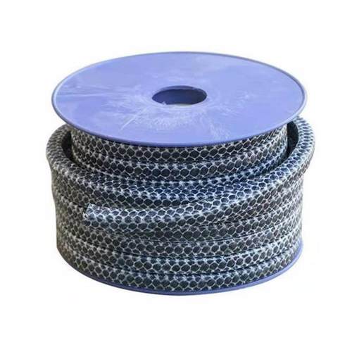 碳纤维盘根预氧丝浸四氟碳素盘根膨化柔性耐高温