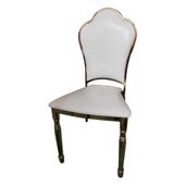 电镀竹节椅拿破仑椅宴会椅饭店椅婚庆椅子水晶椅靠背椅餐厅古堡椅