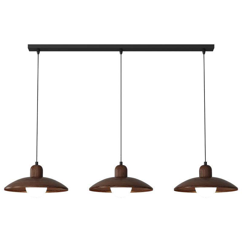 日式中古复古原木风吊灯侘寂风民宿卧室护眼餐厅灯创意吧台吊灯,家装灯饰光源,智能吊灯,淘宝优惠券,粉丝福利购,淘宝优惠卷